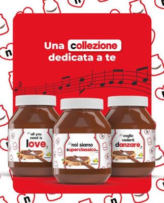 Nutella - Amore Jars