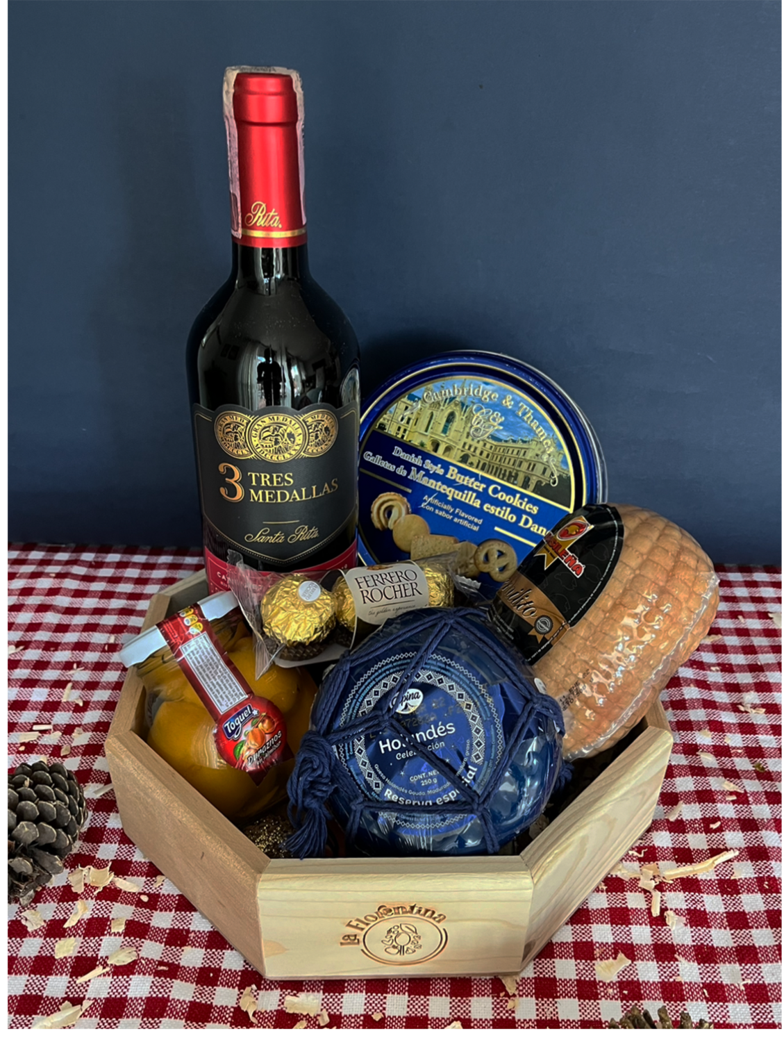 Cena Navideña Octagonal