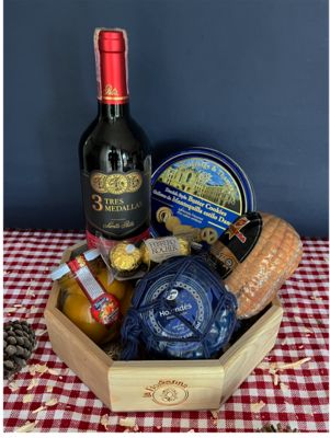 Cena Navideña Octagonal