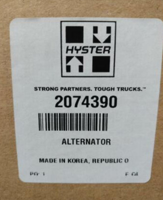 Hyster Alternator2074390