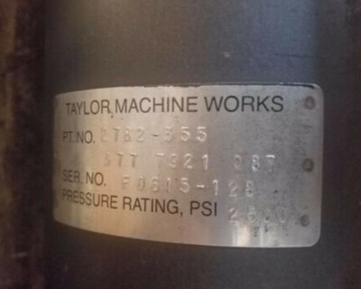 TAYLOR LIFT CYLINDER (NEW) 2782-355