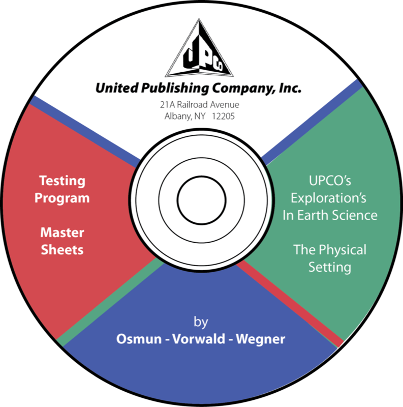 UPCO's Explorations in Earth Science: The Physical Setting -  Testing Program (CD)
