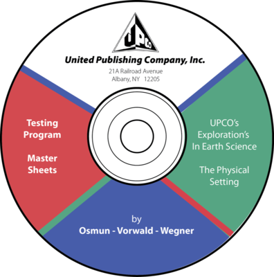 UPCO's Explorations in Earth Science: The Physical Setting - Testing Program (CD)