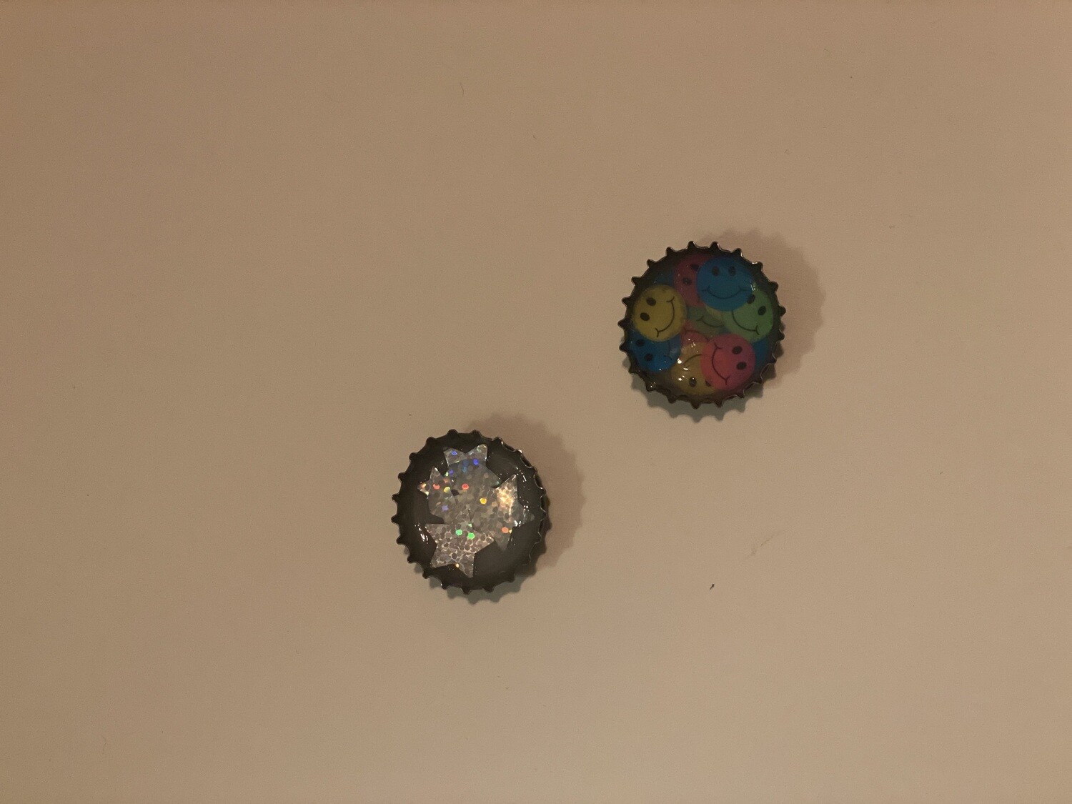 Repurposed Cap Magnets