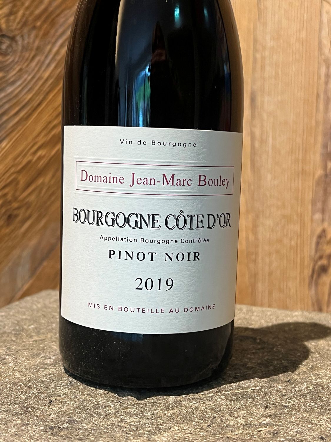 Pinot Noir Bourgogne Cote D´Or Domaine Jean-Marc und Thomas Bouley 2019