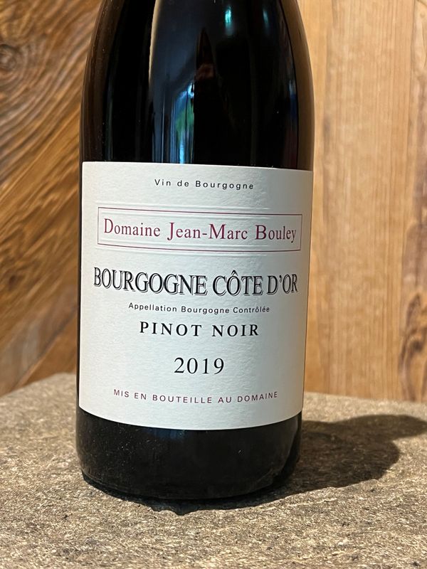 Pinot Noir Bourgogne Cote D´Or Domaine Jean-Marc und Thomas Bouley 2019