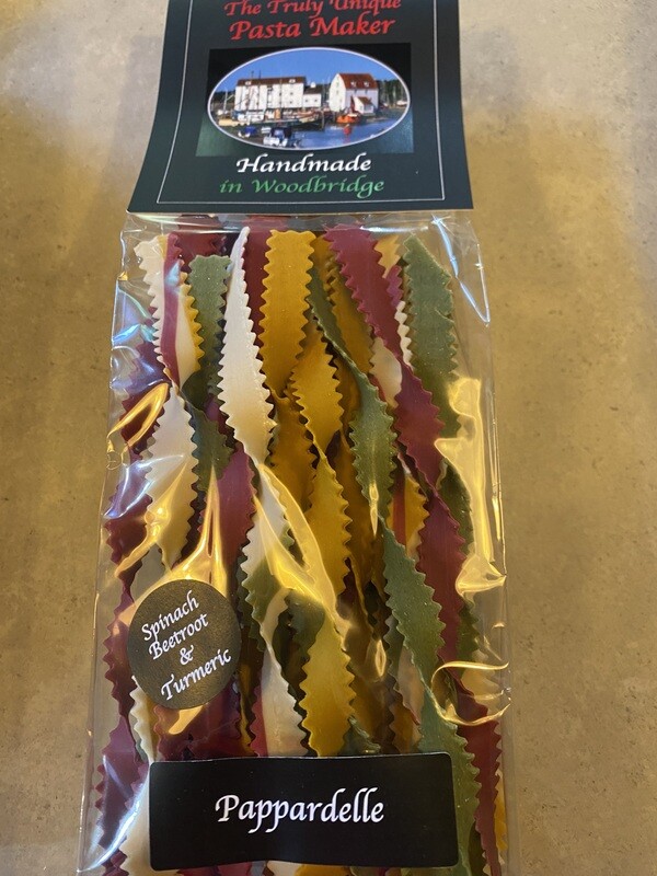 Pappardelle - Spinach, Beetroot & Turmeric 200g