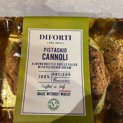 Pistachio Cannoli (Gluten Free)