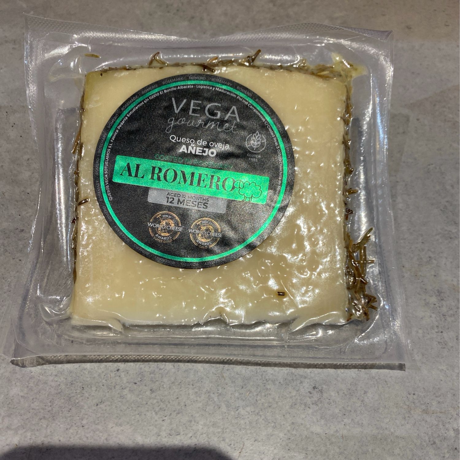 Sheep Cheese with Rosemary