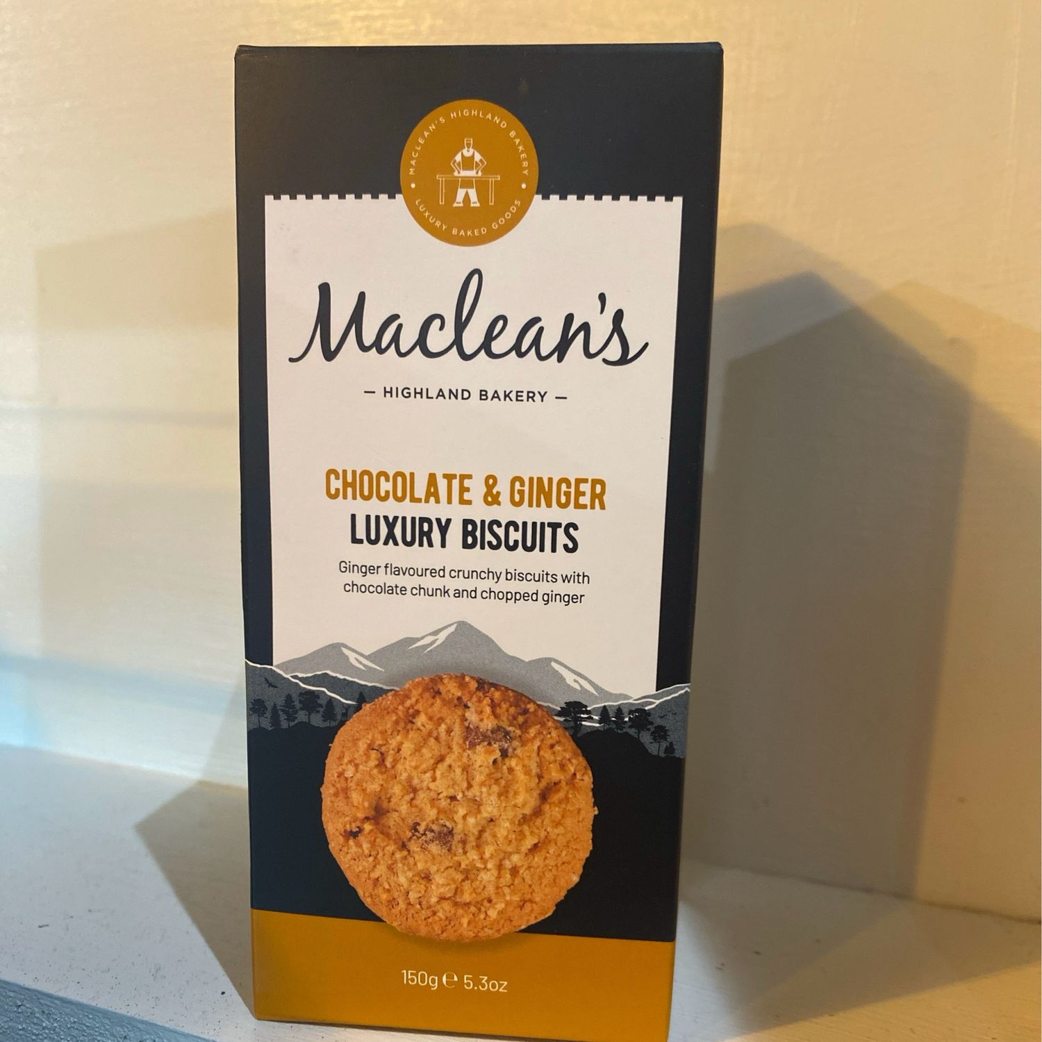 Chocolate & Ginger Biscuits