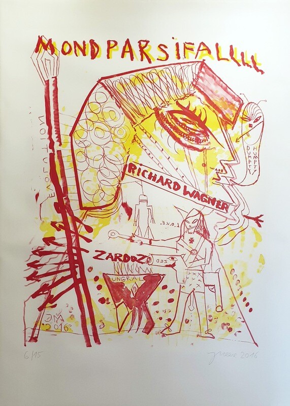 Jonathan Meese: &quot;Knackimond Parsifals Plakati Geili Grande&quot;