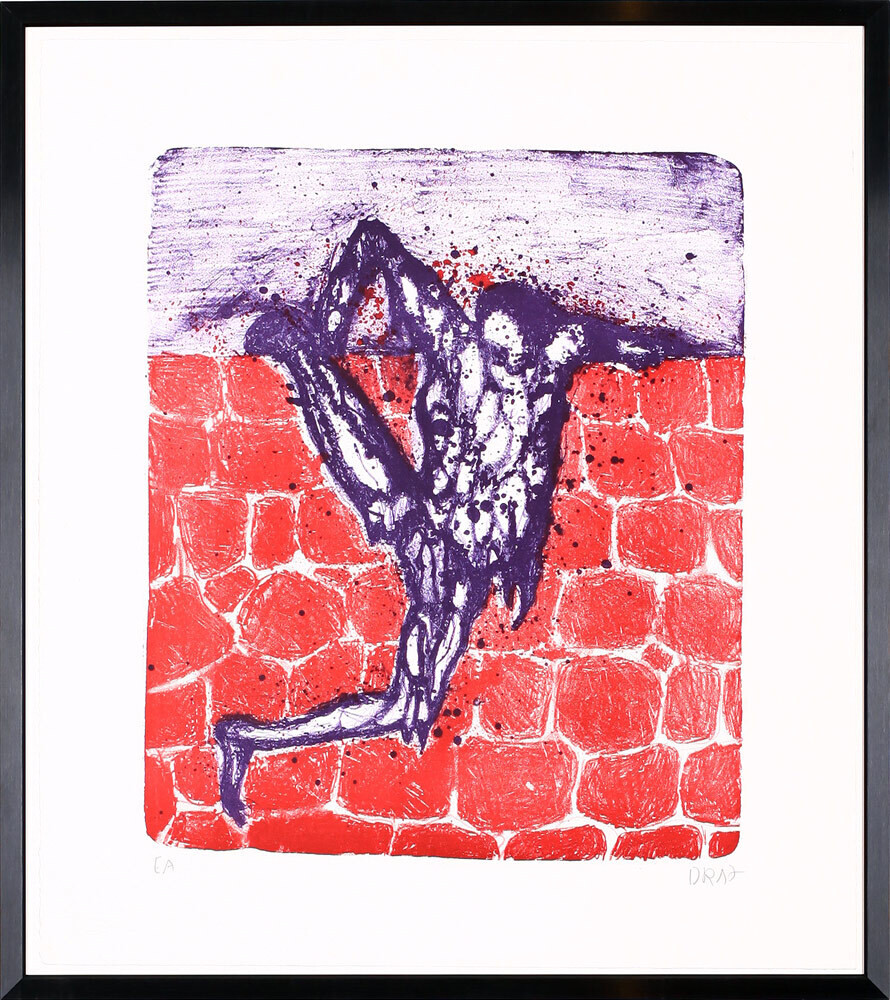 Daniel Richter - &quot;Poor Men&quot; - Lithografie