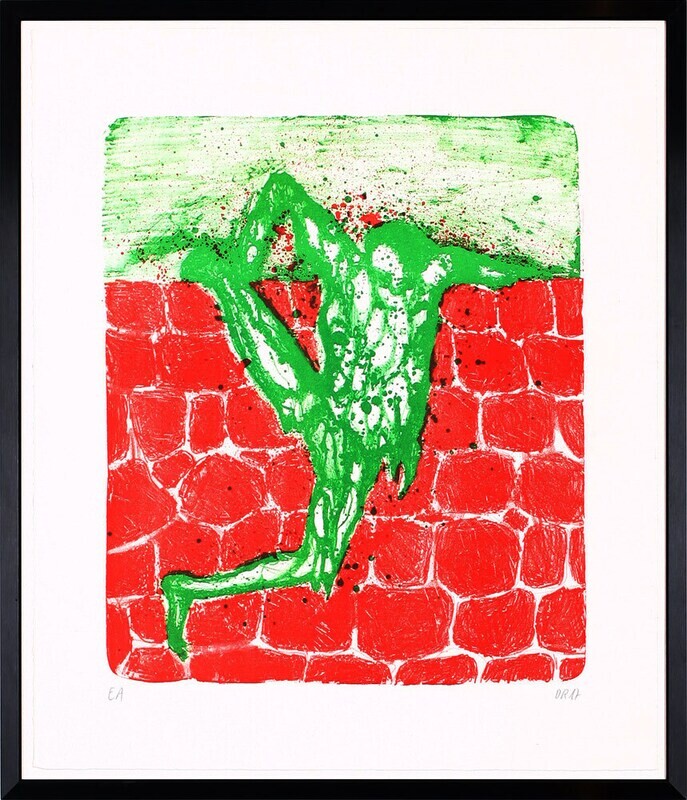 Daniel Richter - &quot;Poor Men&quot; - Lithografie
