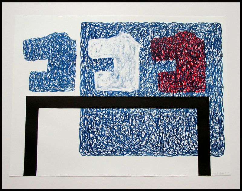 Jonathan Lasker - "Domestic Setting" 2002 Jonathan Lasker - "Domestic Setting" 2002