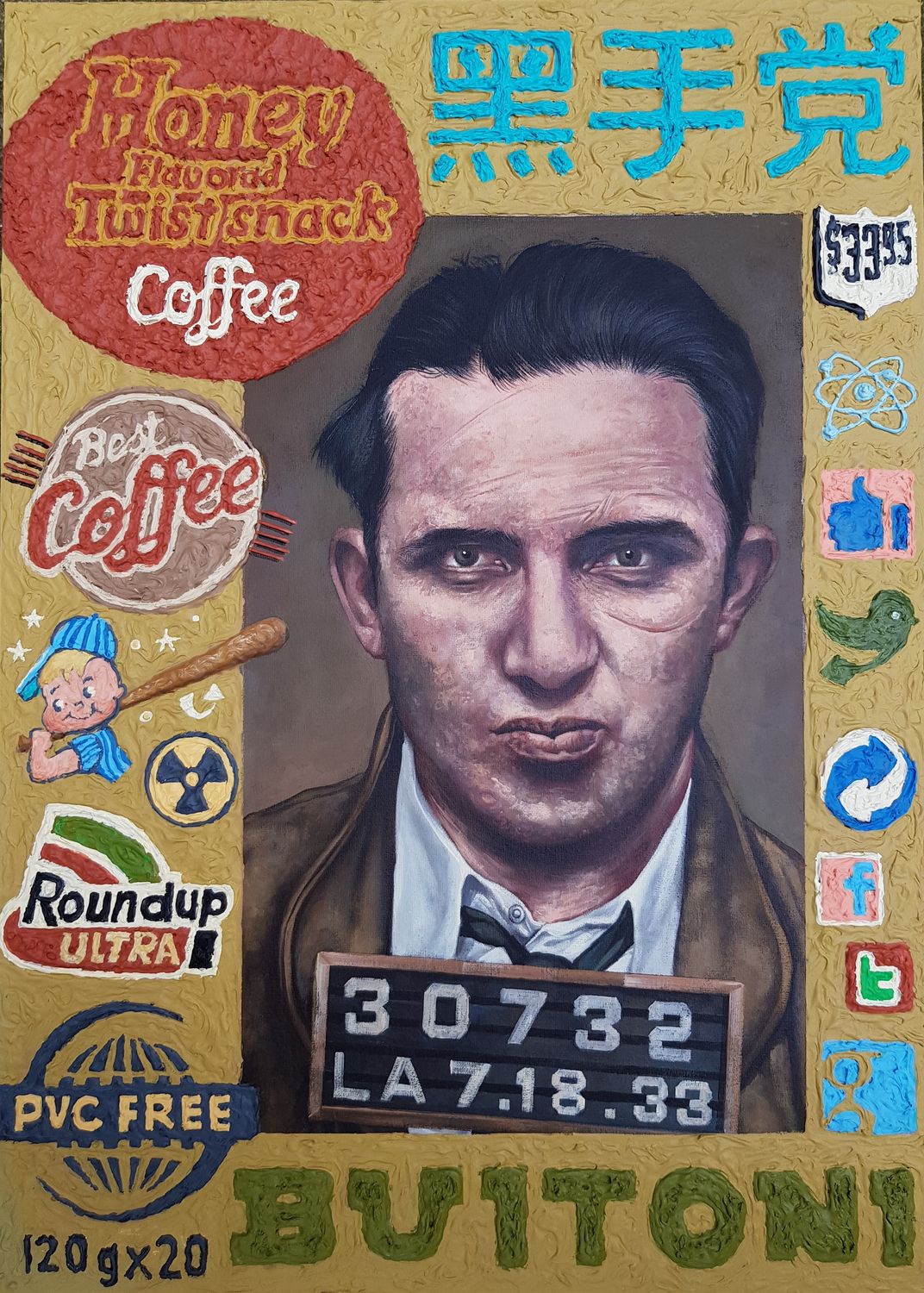 Guido Sieber - "BUITONI (Mickey Cohn)" 2019 Guido Sieber - "BUITONI (Mickey Cohn)" 2019