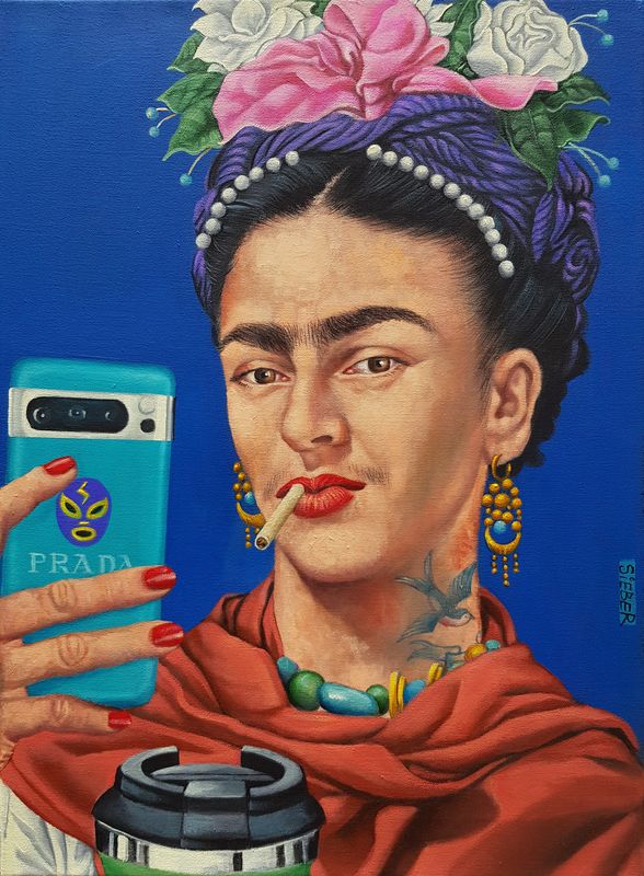 Guido Sieber - "SELFIE FRIDA KAHLO​"  2024