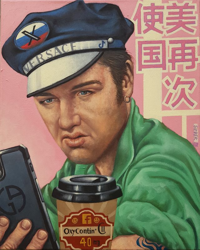Guido Sieber - "SELFIE ELVIS PRESLEY​" 2025