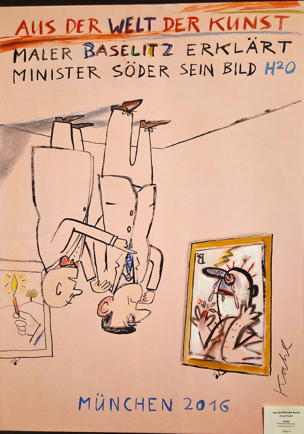 Ernst Kahl - "Aus der Welt der Kunst"