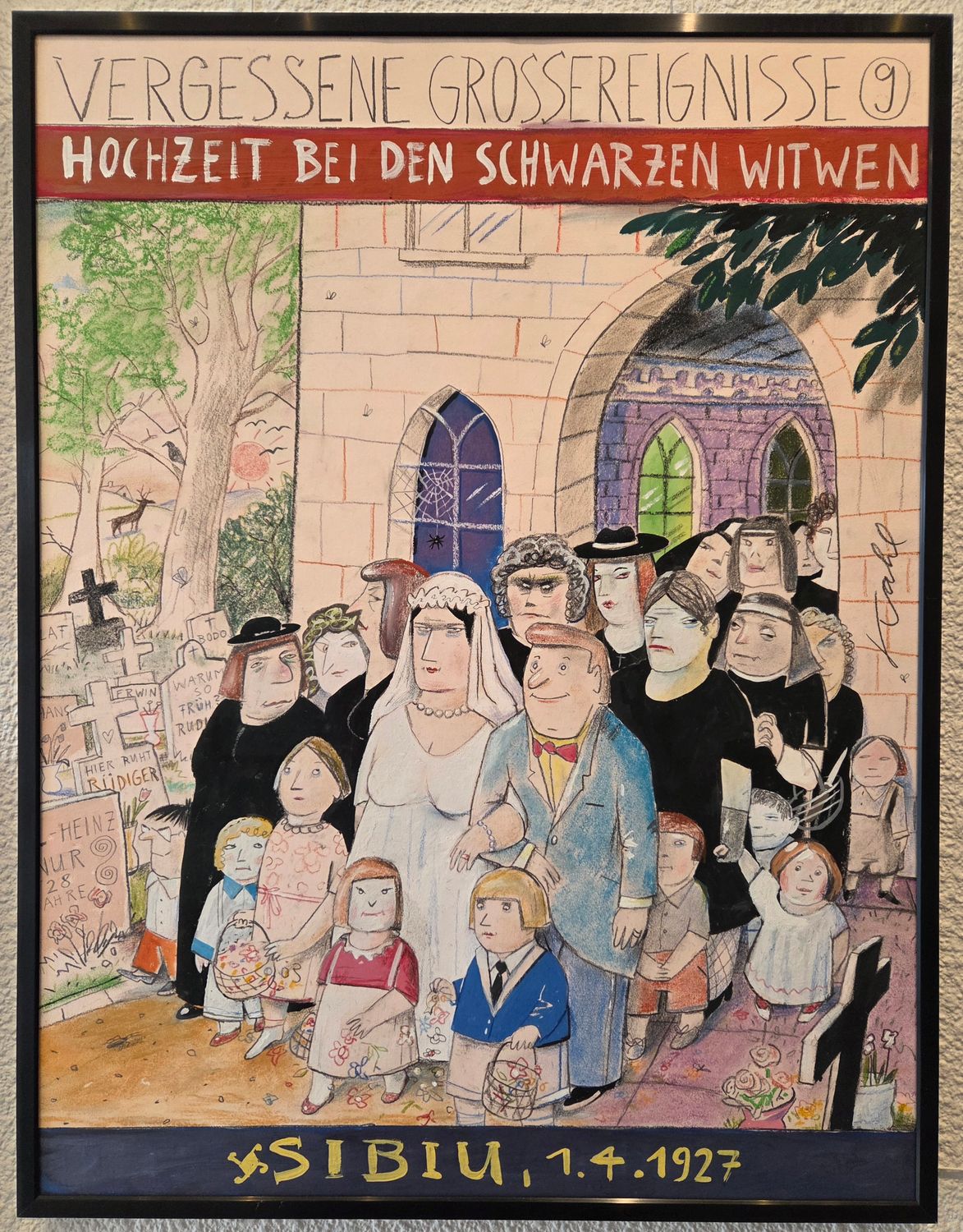 Ernst Kahl - "Hochzeit bei den schwarzen Witwen"