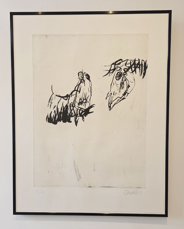 Georg Baselitz - "Vorher, Nachher"  2003/04