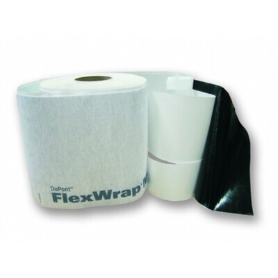 TYVEK FlexWrap NF Elastīga pašlīmējoša lokana lente ar membrānu, 152 mm, 23m