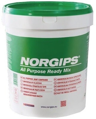 NORGIPS All Purpose Ready mix gatavā špaktele 28 kg