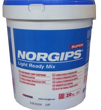 NORGIPS All Purpose Ready mix Light gatavā špaktele 20kg