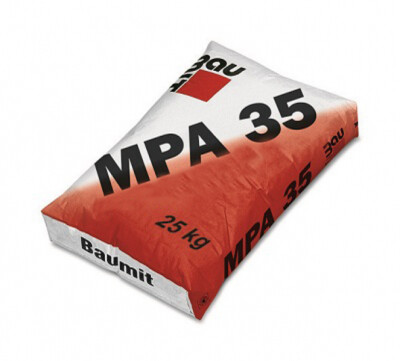 BAUMIT MPA 35 Kaļķa–cementa apmetums (mašīnapmetums) 25kg