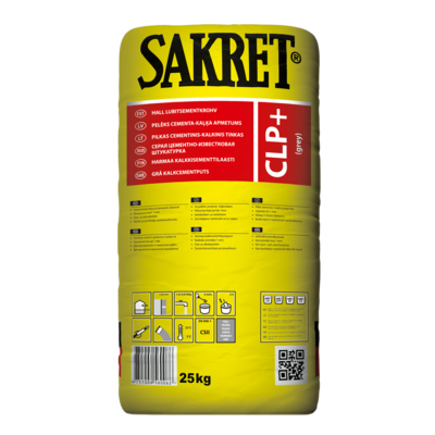 SAKRET CLP+ CSII Kaļķa-cementa apmetums