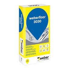 WEBER Floor 3030 grīdas izlīdzinātājs (0 – 10mm) 20kg