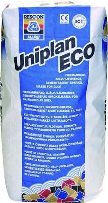 MAPEI Uniplan Eco ar šķiedrām armēts pašizlīdzinošais sastāvs ( 0-50mm) 20kg