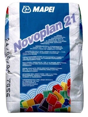MAPEI Novoplan 21 Ātri cietējošs pašizlīdzinošais sastāvs ( 0-10mm) 23kg