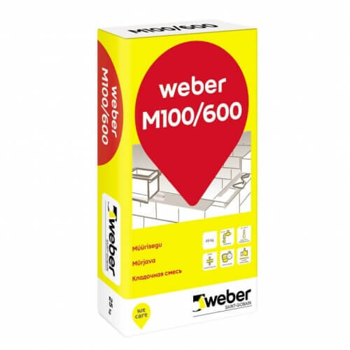 WEBER M100/600 mūrjava