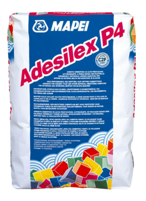 MAPEI Adesilex P4 Ātri cietējoša elastīga flīžu līme (C2F), 20kg