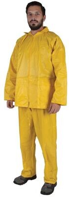 Divdaļīgs lietus apģērbs CLEO Dzeltens