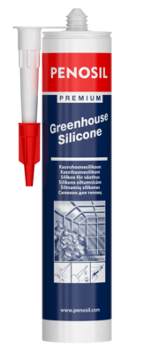 PENOSIL Premium Greenhouse Silicone Silikona hermētiķis siltumnīcām, Caurspīdīgs, 310ml