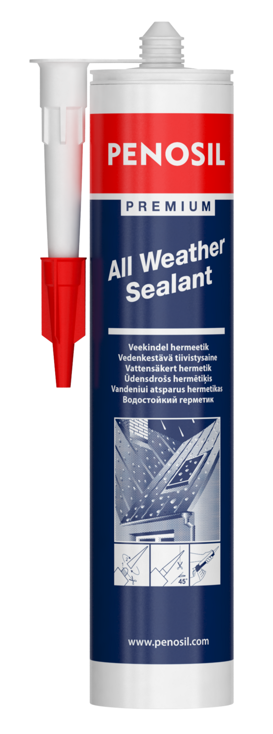 PENOSIL Premium All Weather Sealant Ūdensizturīgs hermētiķis, Caurspīdīgs, 310ml