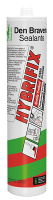Den Braven HYBRIFIX, Augstas kvalitātes universāls hibrīda hermētiķis un līme, 290ml
