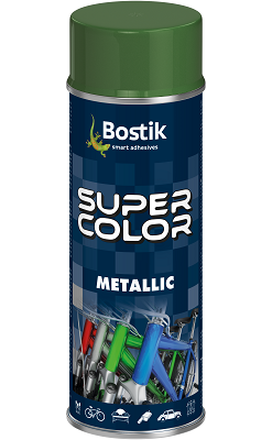 Den Braven SUPER COLOR METALLIC, Krāsa aerosolā ar metālisku efektu, 400ml