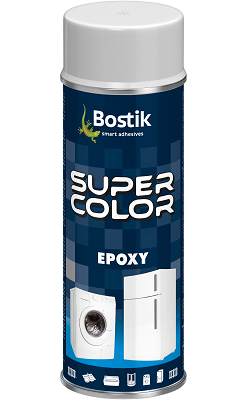Den Braven SUPER COLOR EPOXY, Krāsa aerosolā uz epoksīda sveķu bāzes, Balta, 400ml