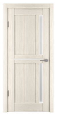 Durvju Komplekts Ar PVC Pārklājumu MIX-3 Kapučīno - Vērtne, Kārba, 2 Eņģes, Slēdzene
