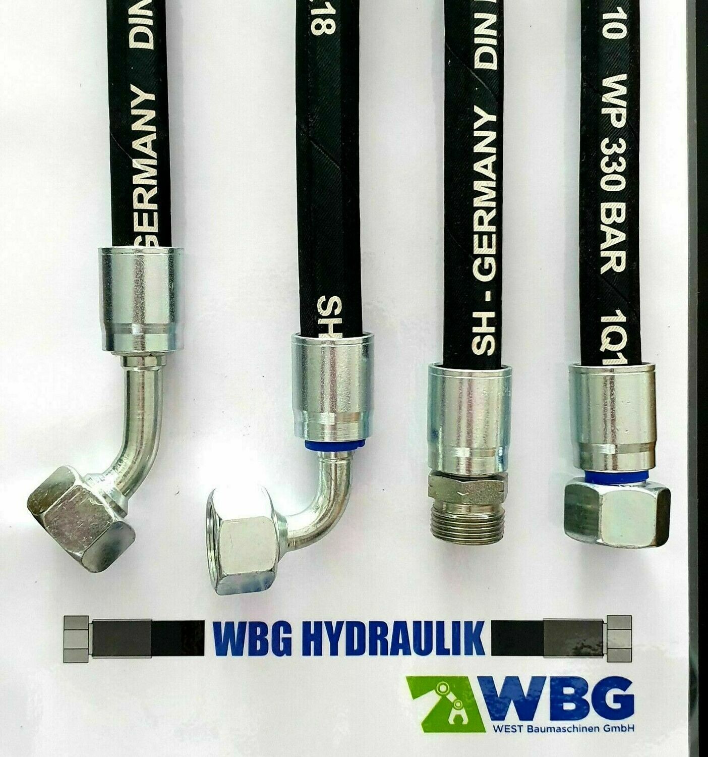 Hydraulikschlauch 2SC DN 32-35L DKOL DKOL45 DKOL90 CEL Länge und Anschluss wählbar