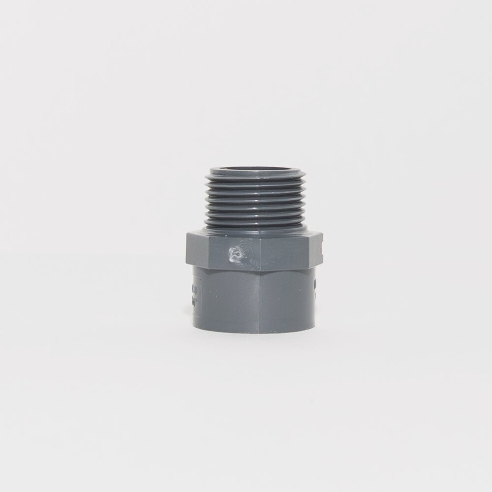 PVC Muffenübergangsnippel 1x Schraubgewinde aussen/Muffe 32 mm
