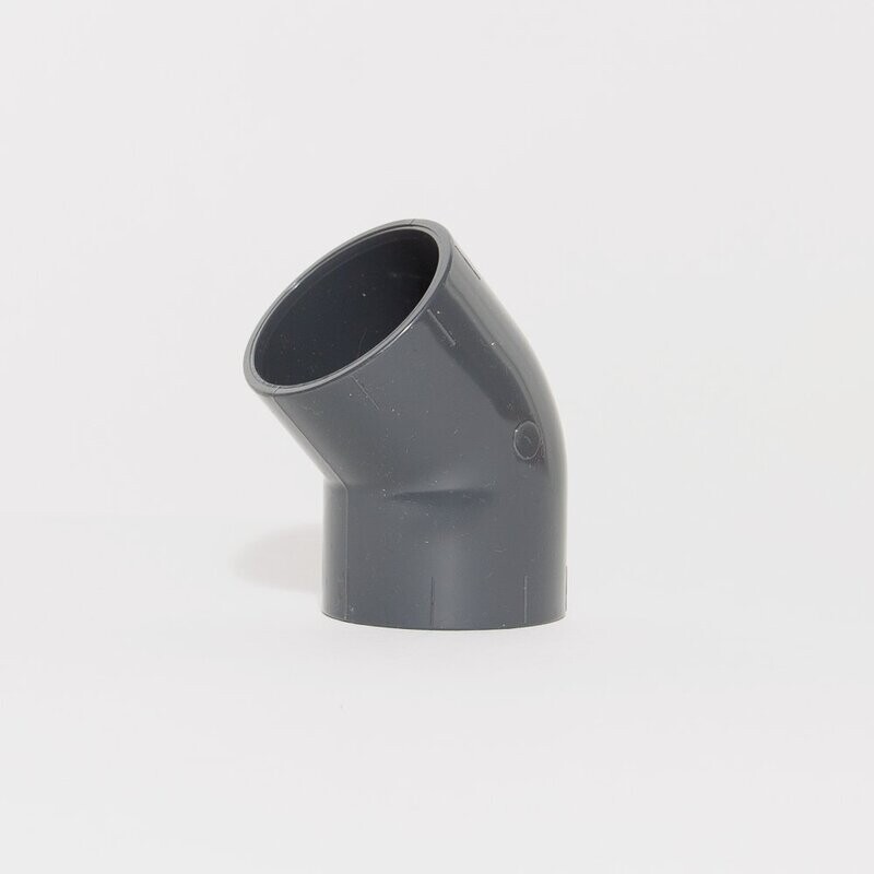 PVC Winkel 45° 63 mm