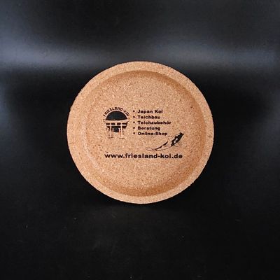 Untersetzer mit Logo gelasert