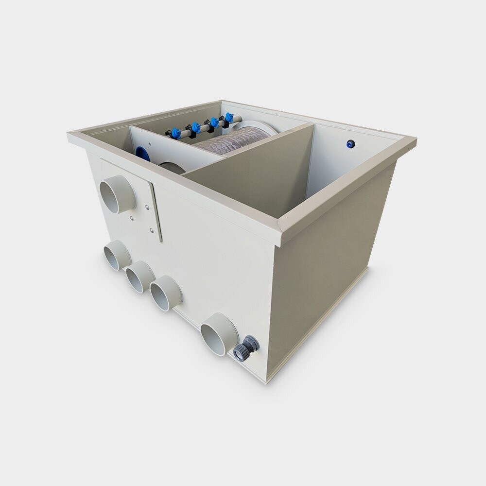 MAKOI Ilex BioDrum 20 Trommelfilter mit Biokammer MAKOI Ilex BioDrum 20 Trommelfilter mit Biokammer