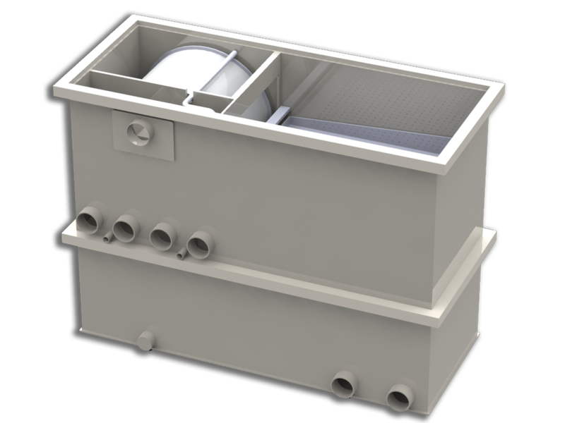 MAKOI BIODRUM Gravity TRICKLE 50 TROMMEL / RIESLER Filter MAKOI BIODRUM Gravity TRICKLE 50 TROMMEL / RIESLER Filter