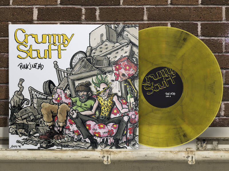 Punk&#39;s Not Sad - LP 12&quot; Yellow Transparent Vinyl