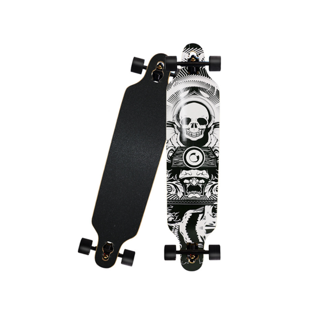 Dual Dragon Skateboard Longboard 104x25cm