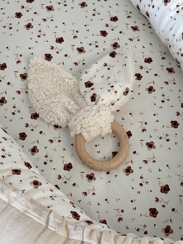 Bijtring teddy little flower